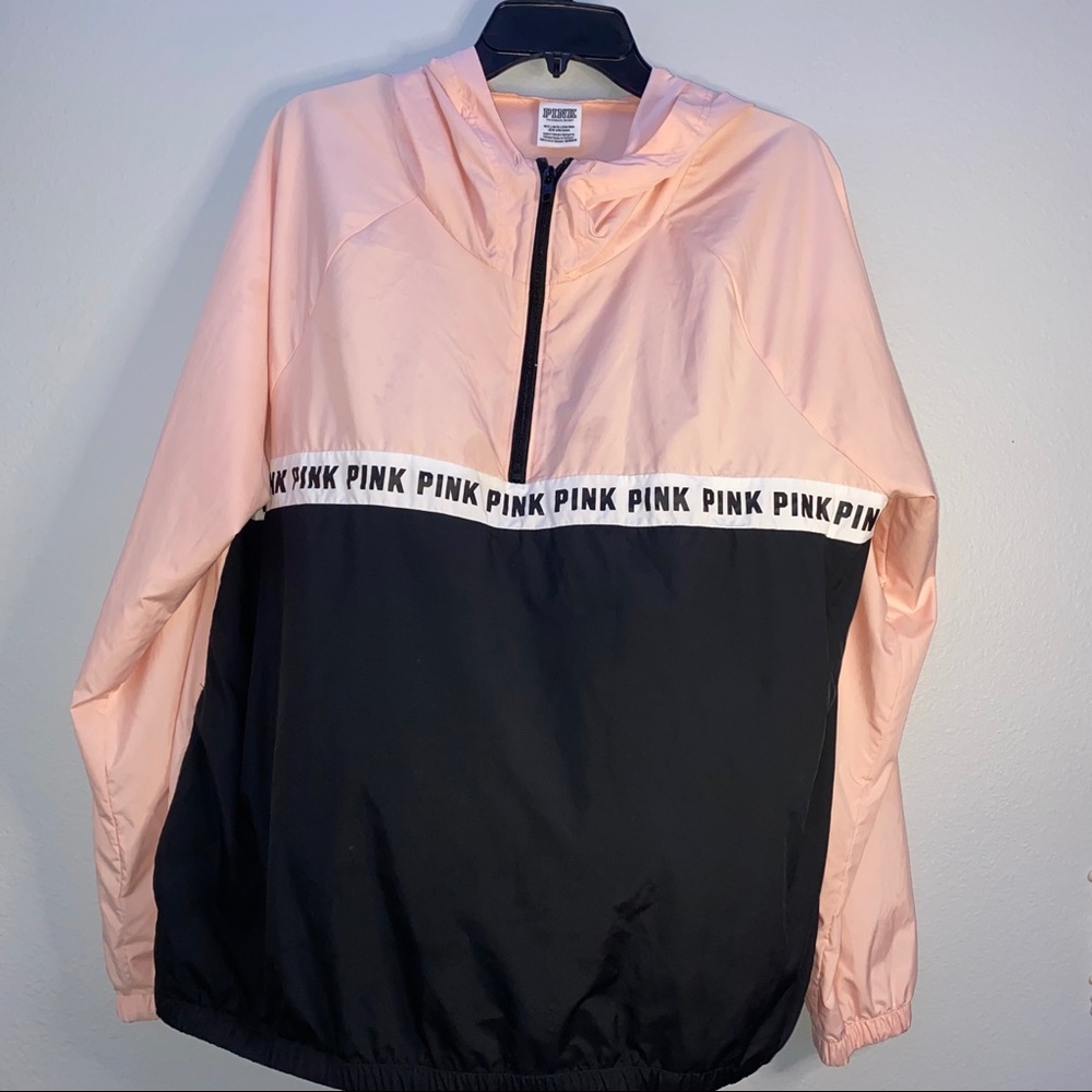 VS pink windbreaker